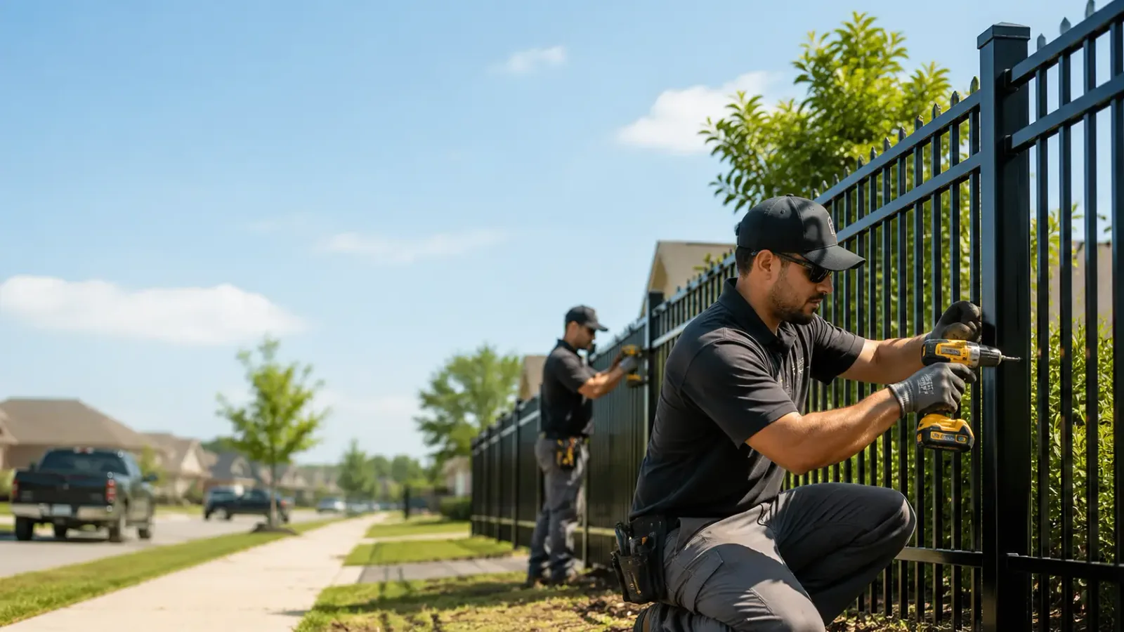 Metal Fence Installation in Pelkie, MI